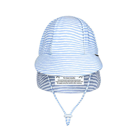 Bedhead Stevie Stripe Swim Legionnaire Hat front view