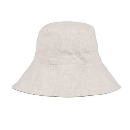 Bedhead Vacationer Reversible Adult Sun Hat - Flynn / Flax
