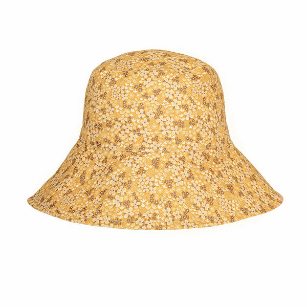 Bedhead Vacationer Reversible Adult Sun Hat - Farah / Flax