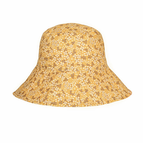 Bedhead Vacationer Reversible Adult Sun Hat - Farah / Flax