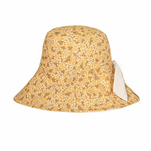 Bedhead Vacationer Reversible Adult Sun Hat - Farah / Flax