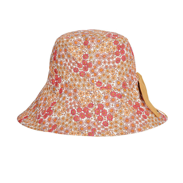 Bedhead Vacationer Reversible Adult Sun Hat - Melody / Maize