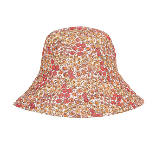 Bedhead Vacationer Reversible Adult Sun Hat - Melody / Maize