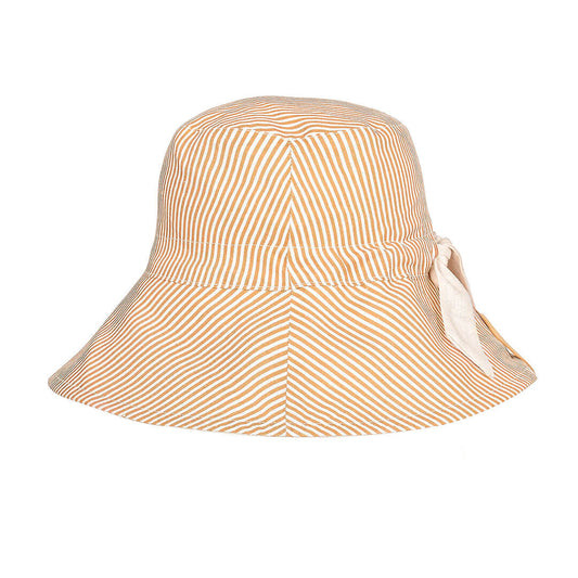 Bedhead Vacationer Reversible Adult Sun Hat - Frankie / Flax