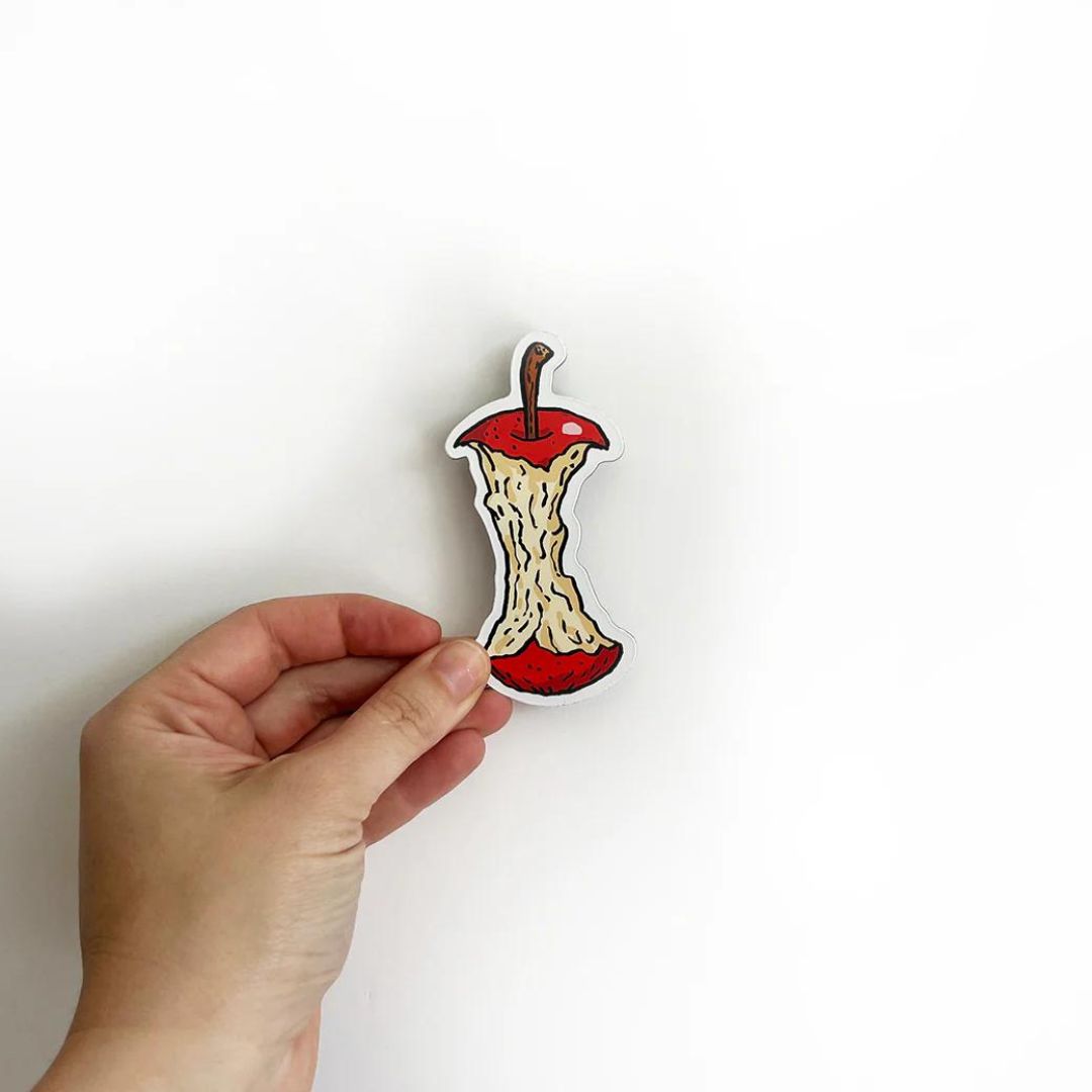 Apple in the Billie Justice Thomson Good Food Magnet Set