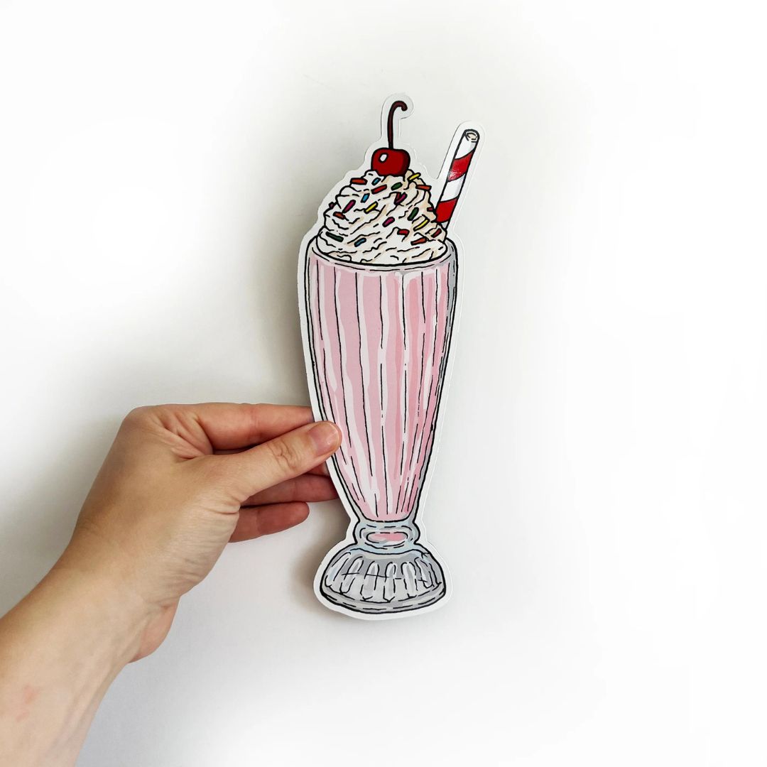 Milkshake in the Billie Justice Thomson Good Food Magnet Set