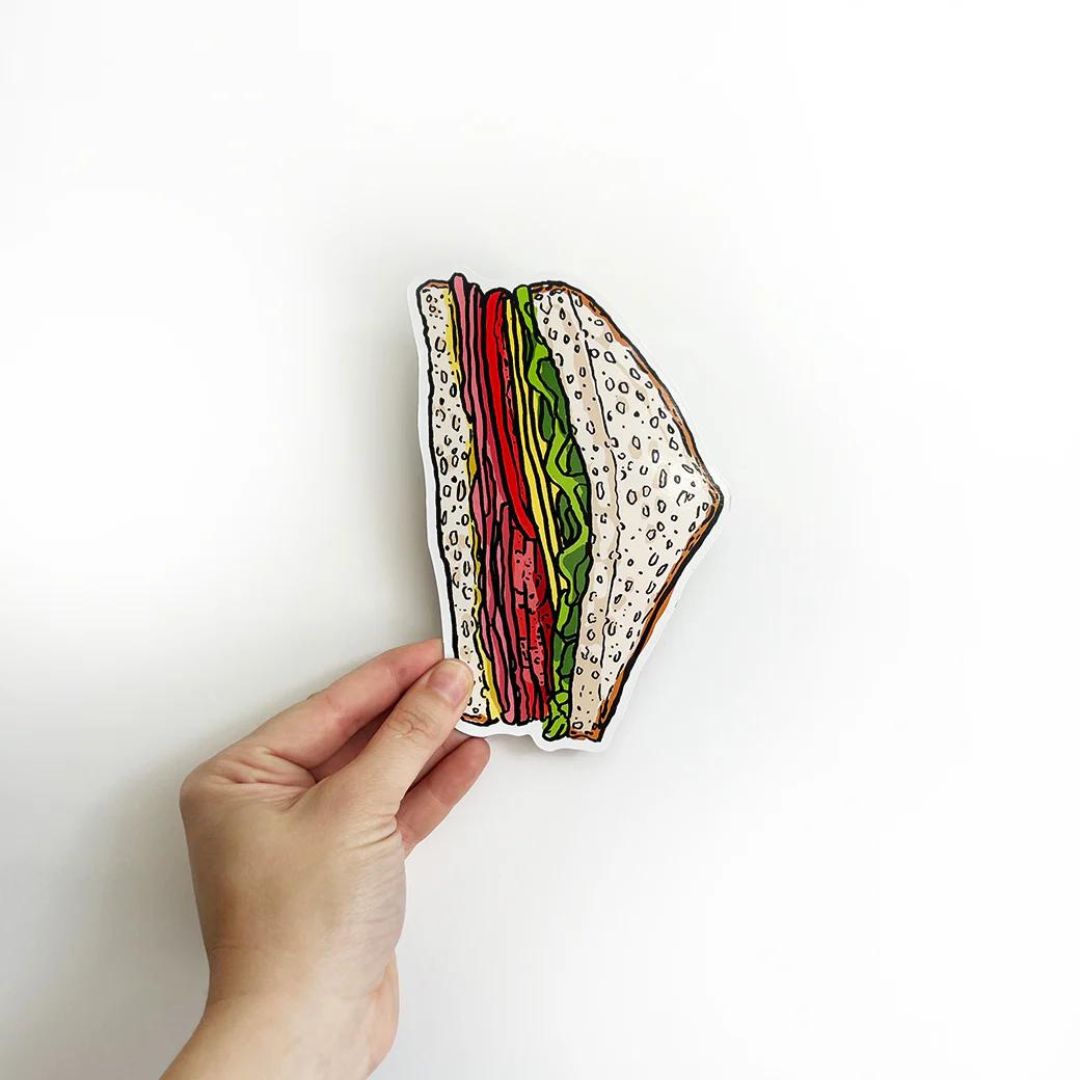 Sando in the Billie Justice Thomson Good Food Magnet Set