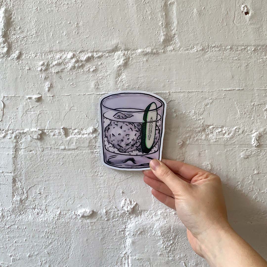 Billie Justice Thomson Big Drink Magnet Set