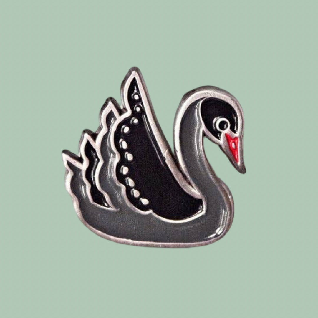 Boygirlparty Black Swan Pin