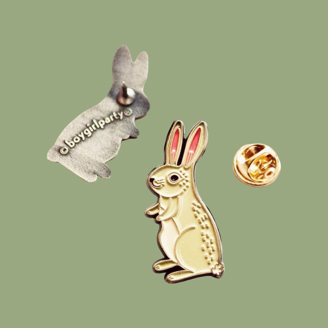 Boygirlparty Bunny Rabbit Pin