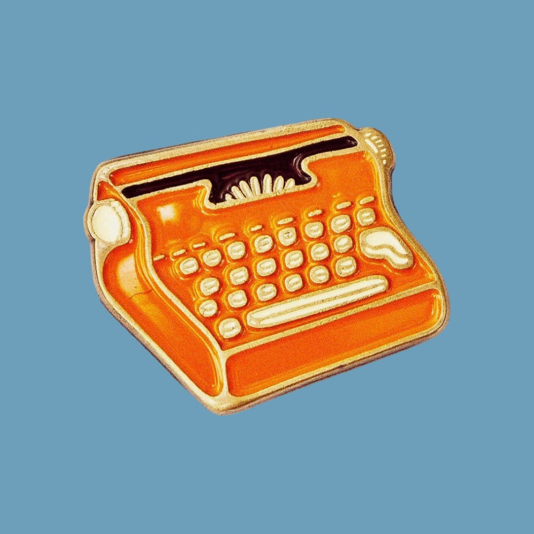 Boygirlparty Typewriter Pin