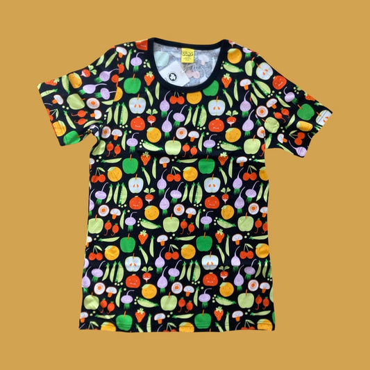 Duns Harvest Black Short Sleeve Adult Tee