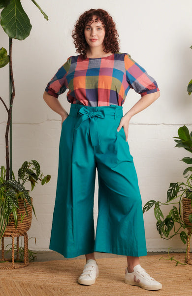 Emily & Fin Gilda Teal Trouser