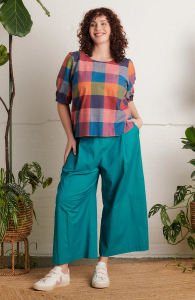 Emily & Fin Gilda Teal Trouser