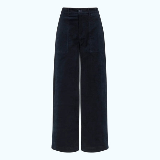 Emily & Fin Nora Trouser - Midnight Needlecord