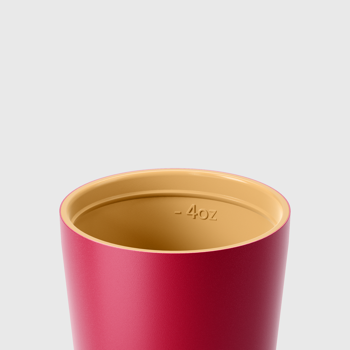 Fressko Ceramic Interior Piccolo Reusable Coffee Cup with Hang Loop - 4oz