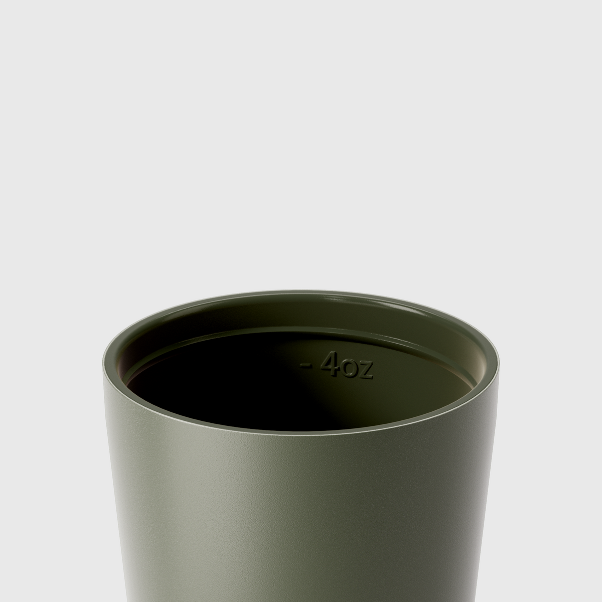 Fressko Ceramic Interior Piccolo Reusable Coffee Cup with Hang Loop - 4oz