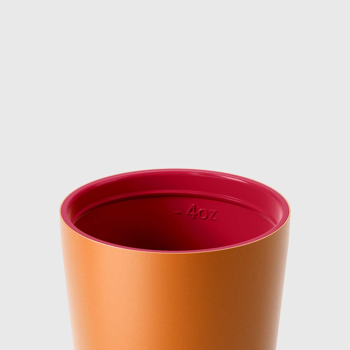 Fressko Ceramic Interior Piccolo Reusable Coffee Cup with Hang Loop - 4oz