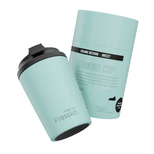 Fressko Ceramic Interior Camino Reusable Coffee Cup - 12oz