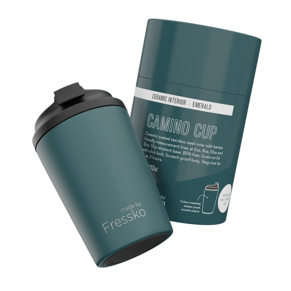 Fressko Ceramic Interior Camino Reusable Coffee Cup - 12oz