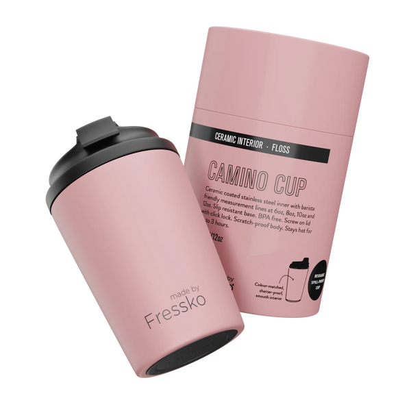 Fressko Ceramic Interior Camino Reusable Coffee Cup - 12oz