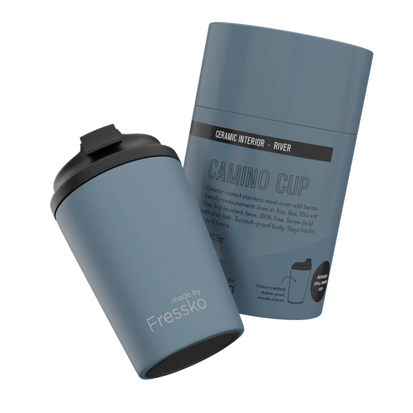 Fressko Ceramic Interior Camino Reusable Coffee Cup - 12oz