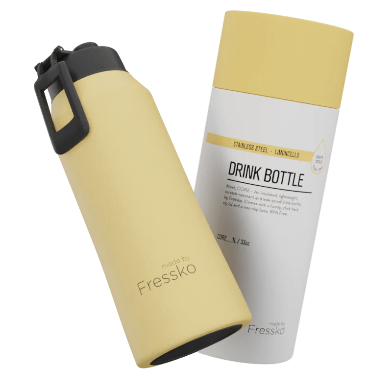 IMPERFECT: Fressko CORE Drink Bottle - 1L in Limoncello