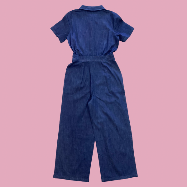 Frock Me Out Freestyler Denim Jumpsuit Indigo