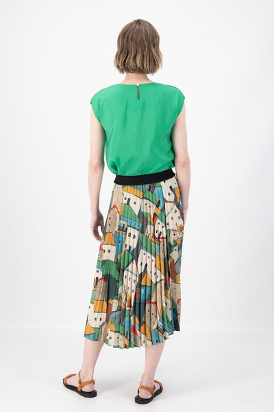 Olga de Polga Pueblito Pleated Skirt