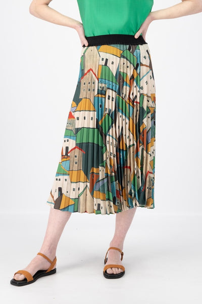 Olga de Polga Pueblito Pleated Skirt