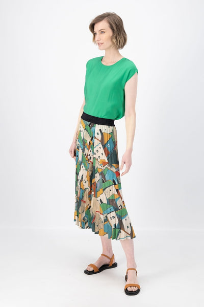 Olga de Polga Pueblito Pleated Skirt