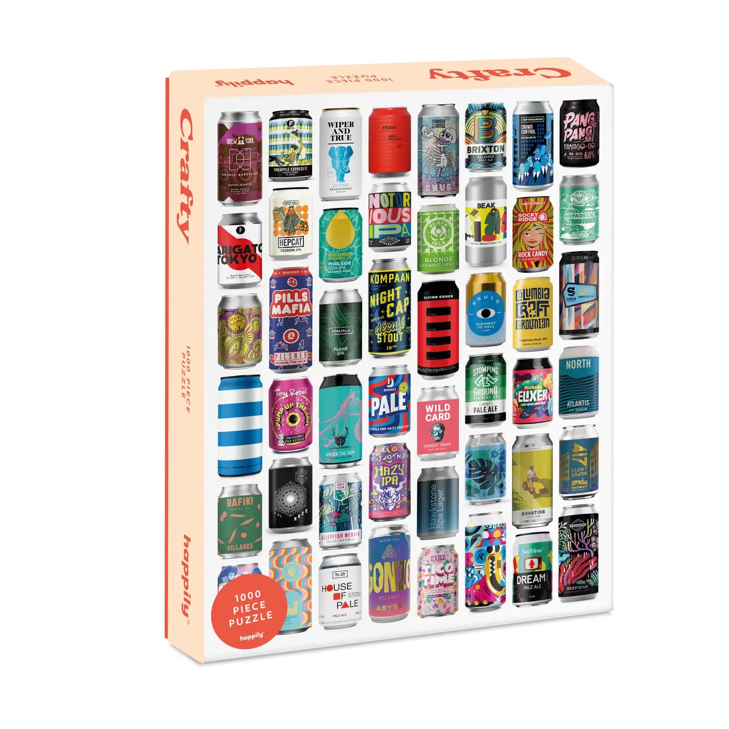 Happily Puzzles Crafty 1000 Piece Jigsaw Puzzle