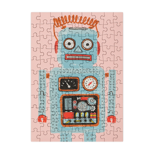 Happily Puzzles Robot 99 Piece Mini Jigsaw Puzzle