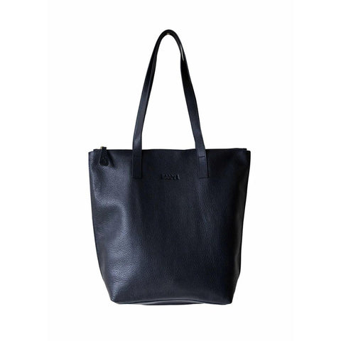 Hoopla Small Zip Up Tote in Black