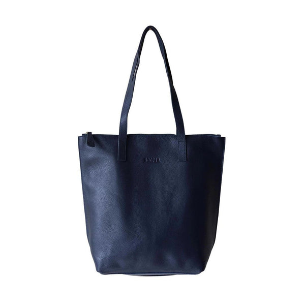 Hoopla Small Zip Up Tote in Navy