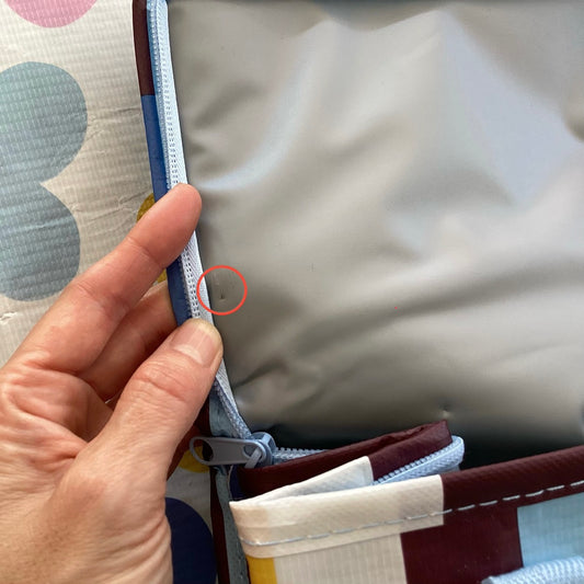 IMPERFECT: Project Ten Multi Stripe Mini Insulated Tote