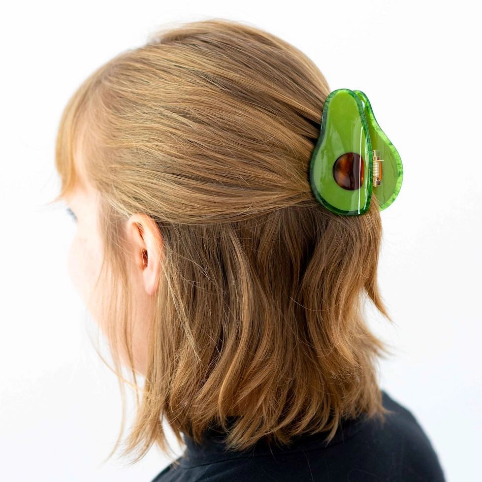 Jenny Lemons Midi Avocado Hair Claw