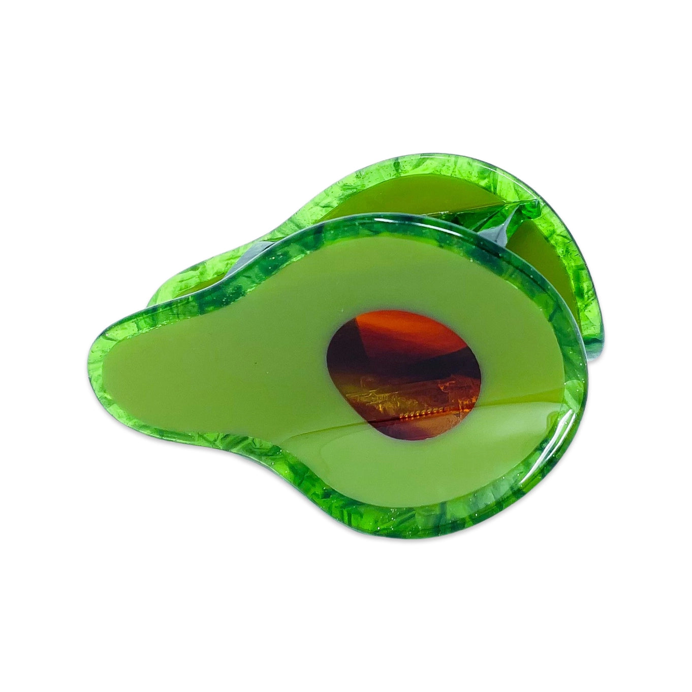 Jenny Lemons Midi Avocado Hair Claw