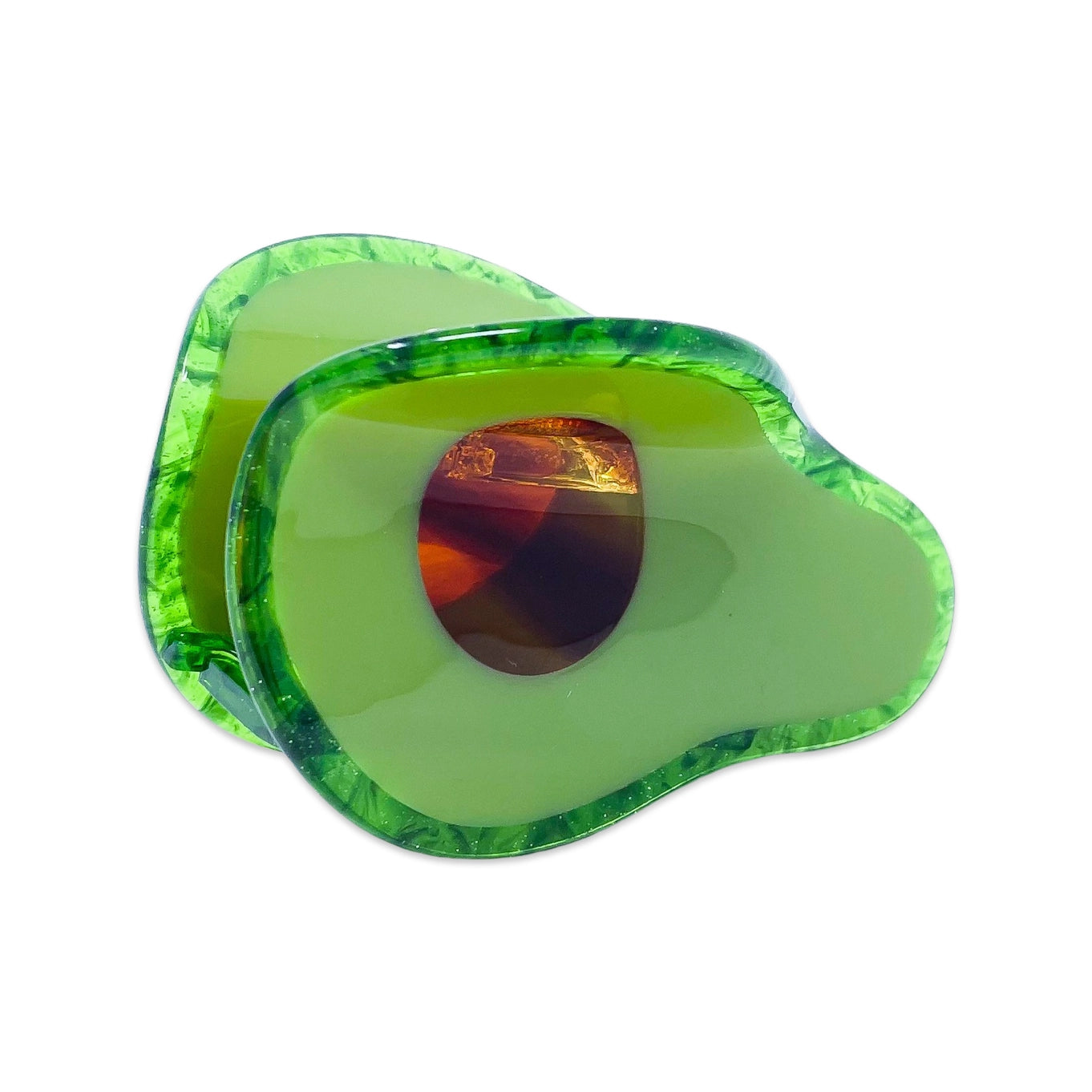 Jenny Lemons Midi Avocado Hair Claw