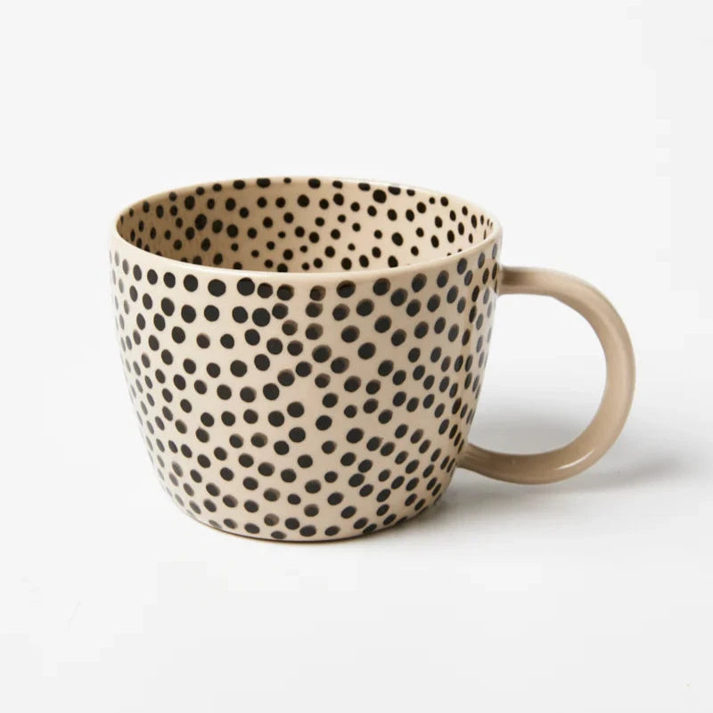 Jones & Co Chino Mug - Black Sprinkle