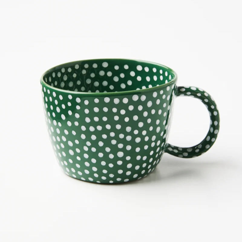 Jones & Co Chino Mug - Green Sprinkle