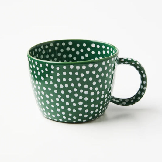 Jones & Co Chino Mug - Green Sprinkle