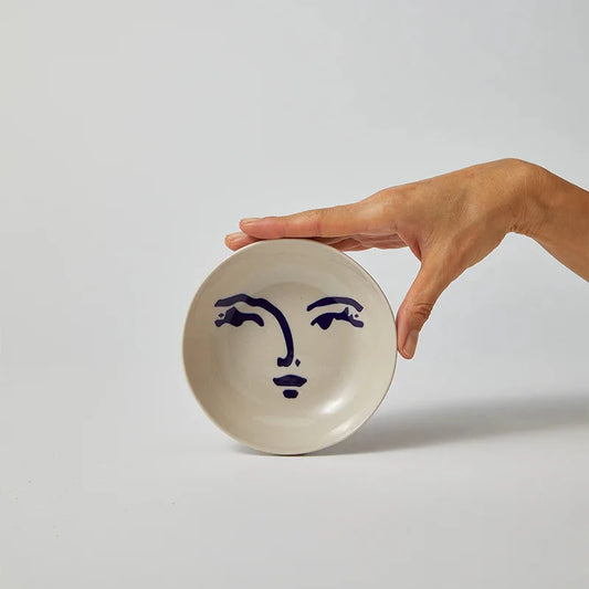 Jones & Co Navy Face Bowl