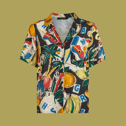 King Louie Bella Blouse - Tropez