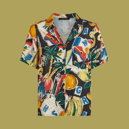 King Louie Bella Blouse - Tropez