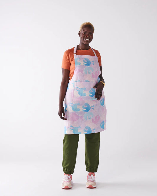 Kip & Co X Ernabella Arts Tjulpu Kulunypa Linen Apron