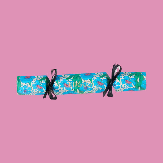 Kip & Co Tumbling Flowers Velvet Eye Mask