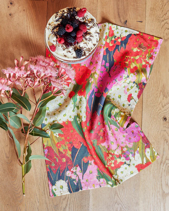 Kip & Co Bush Blossom Tea Towel