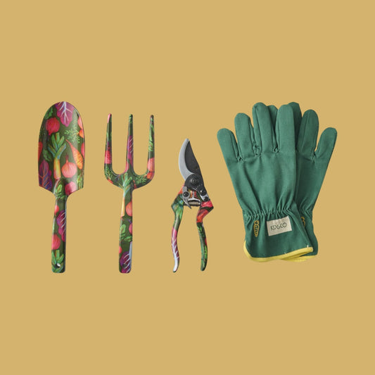 Kip & Co Veggie Soup Garden Tools & Gloves Set
