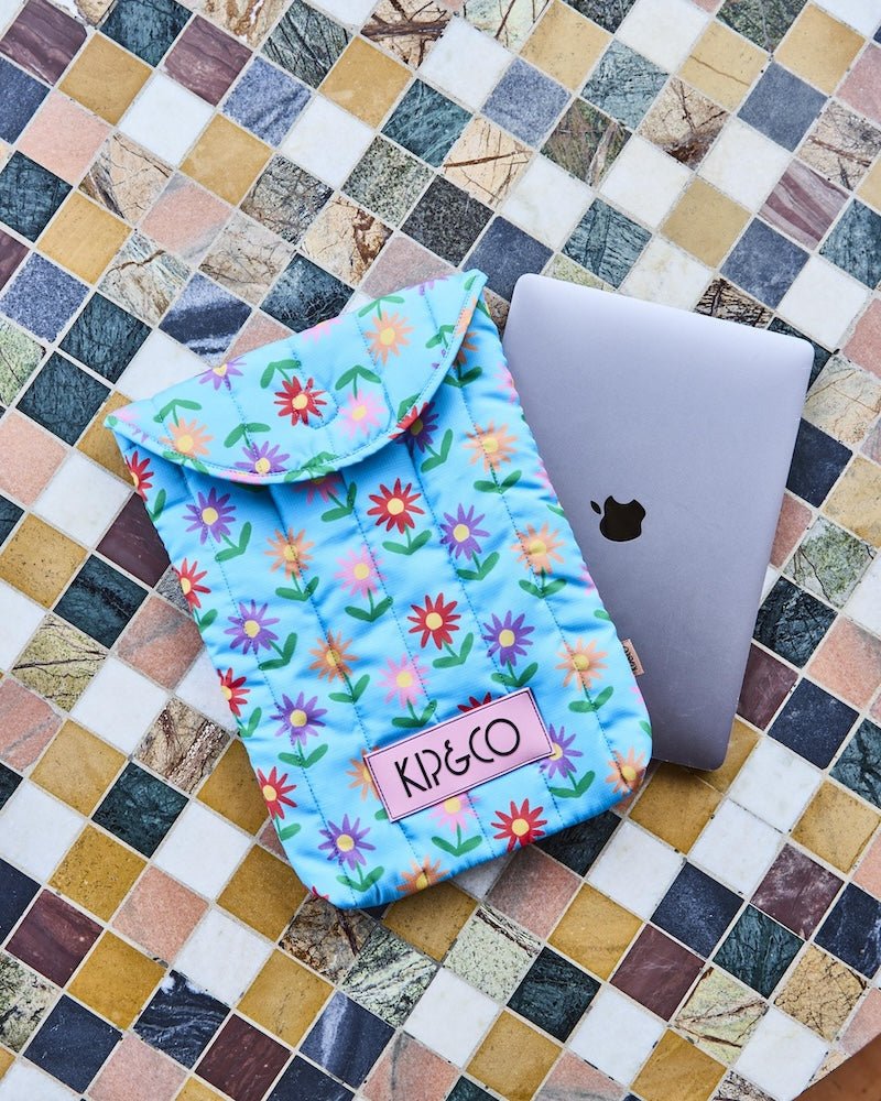 Kip & Co Little Flowers Laptop Pouch